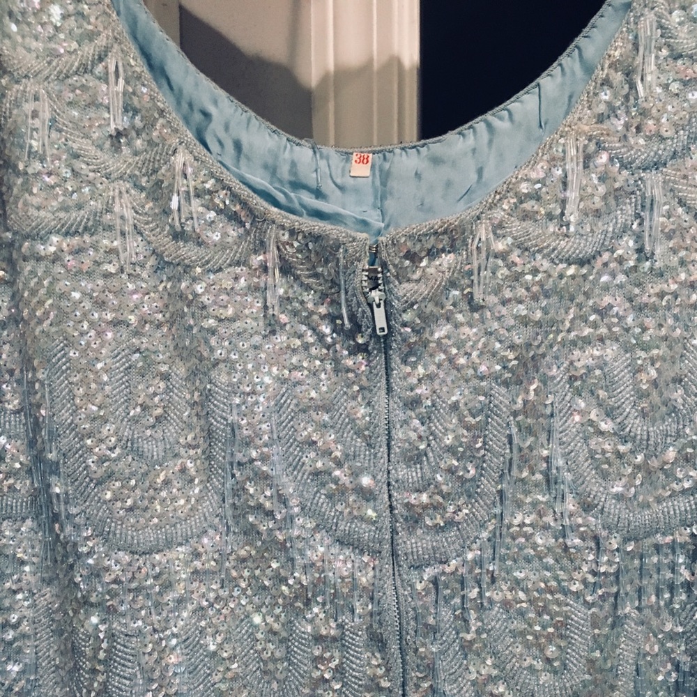 Hand Beaded and Sequin Vintage Camisole - Picture 3 of 6